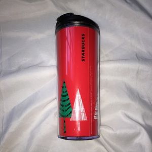Starbucks Christmas trees travel tumbler holiday